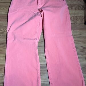 Coldwater Creek Petit 12 Pants.  Orange.  Stretchy Five Pockets